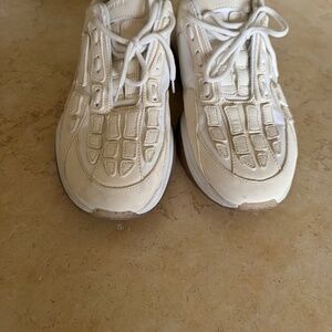 Men’s AMIRI leather and canvas sneakers